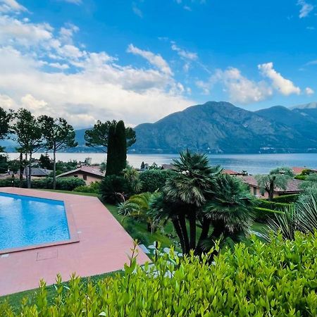 Lake View, Swimming Pool, Tennis Court And Private Parking Mezzegra Exterior photo